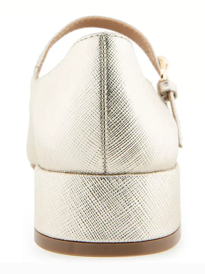 Женские туфли Isannah Maryjane на каблуке Aerosoles — изображение 3 из 6, золото