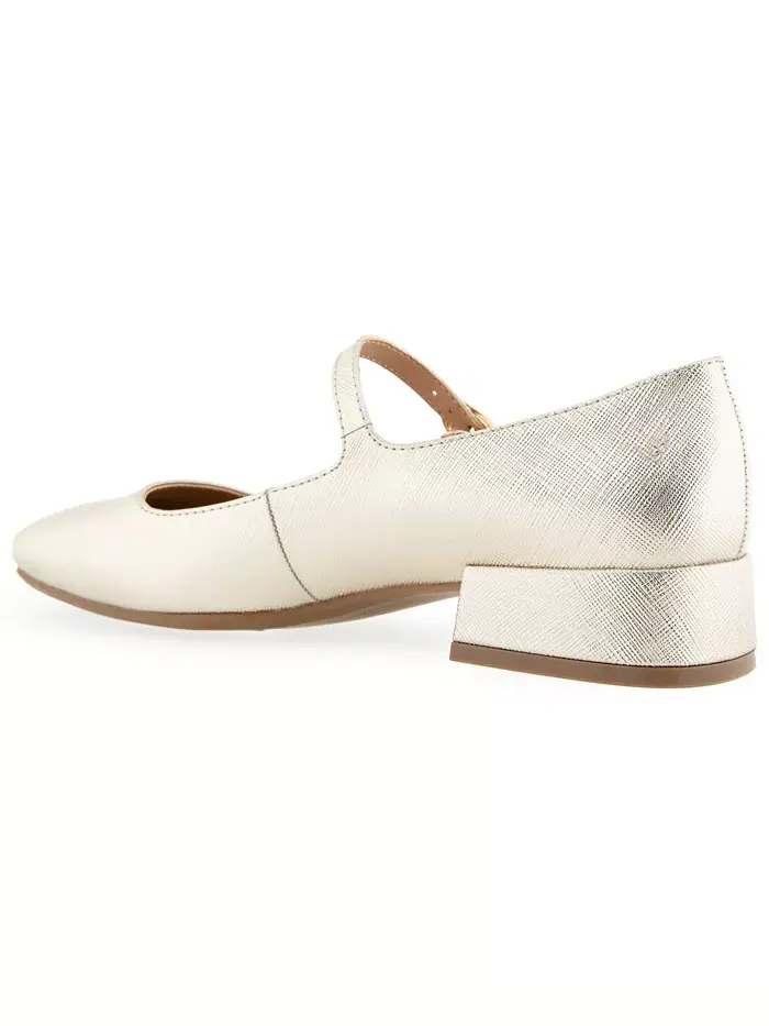 Женские туфли Isannah Maryjane на каблуке Aerosoles — изображение 6 из 6, золото