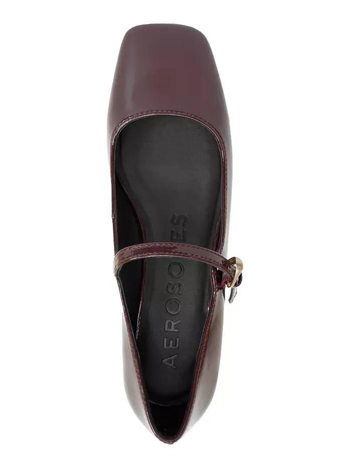Женские туфли Isannah Maryjane на каблуке Aerosoles — изображение 4 из 4, красный