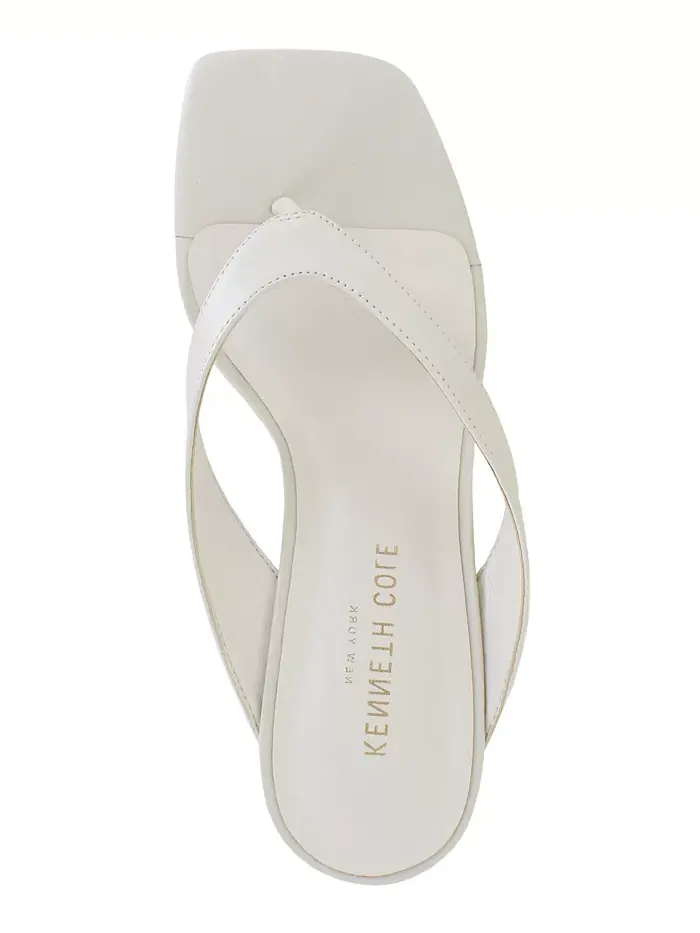Женские босоножки-стринги Susannah Dress Wedge Kenneth Cole New York — изображение 4 из 7, бежевый/бежевый