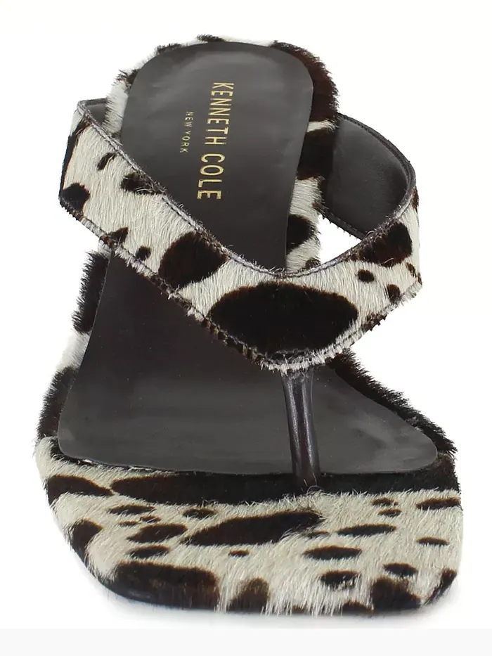Женские босоножки-стринги Susannah Dress Wedge Kenneth Cole New York — изображение 8 из 8, коричневый