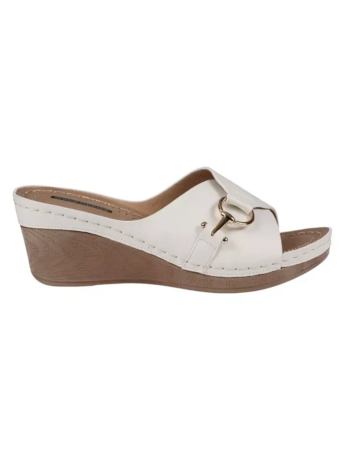 Женские сандалии Bay на платформе GC Shoes — изображение 2 из 5, белый