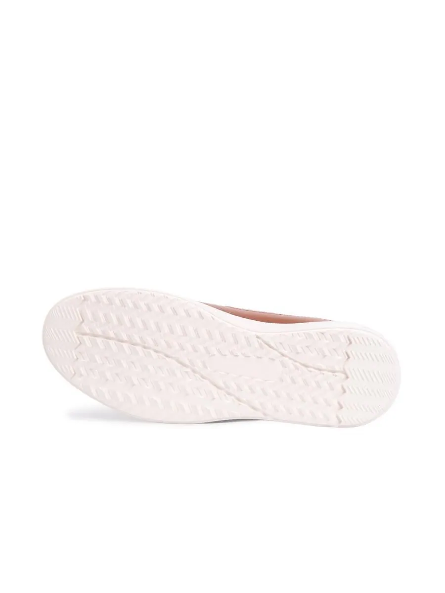 Мужские кожаные модные кроссовки River St Hands-Free Slip On Technology Marc Joseph New York — изображение 4 из 6, коньячный
