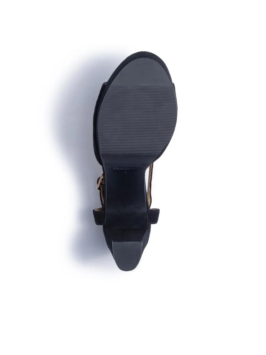Сандалии на платформе Valeria Bernardo Footwear — изображение 4 из 5, черный