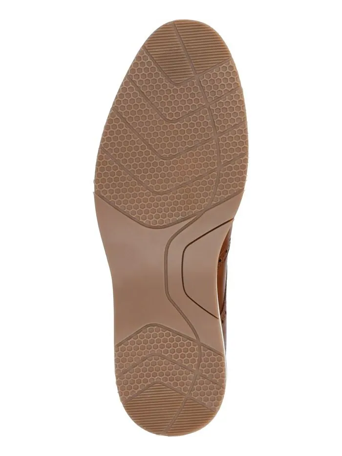 Мужские гибридные модельные туфли из пеноматериала Ozzy Wingtip Tru Comfort Vance Co. — изображение 5 из 7, коричневый