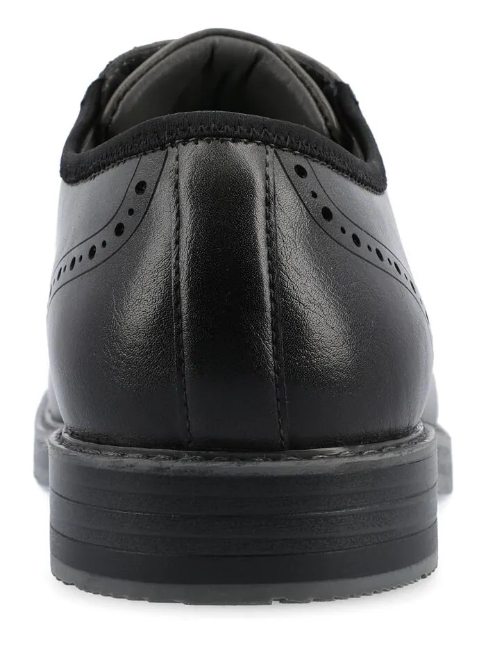 Мужские гибридные модельные туфли из пеноматериала Ozzy Wingtip Tru Comfort Vance Co. — изображение 3 из 8, темно-серый