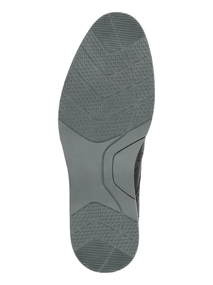 Мужские гибридные модельные туфли из пеноматериала Ozzy Wingtip Tru Comfort Vance Co. — изображение 5 из 8, темно-серый