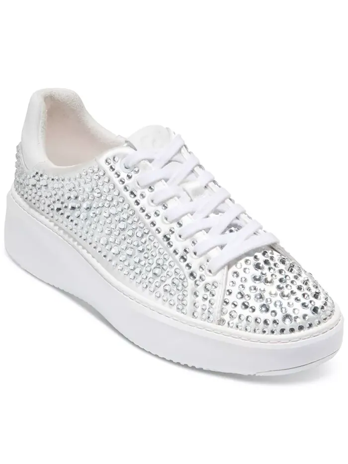 Кожаные кеды Grandpro Topspin Casual Cole Haan — изображение 8 из 8, белый