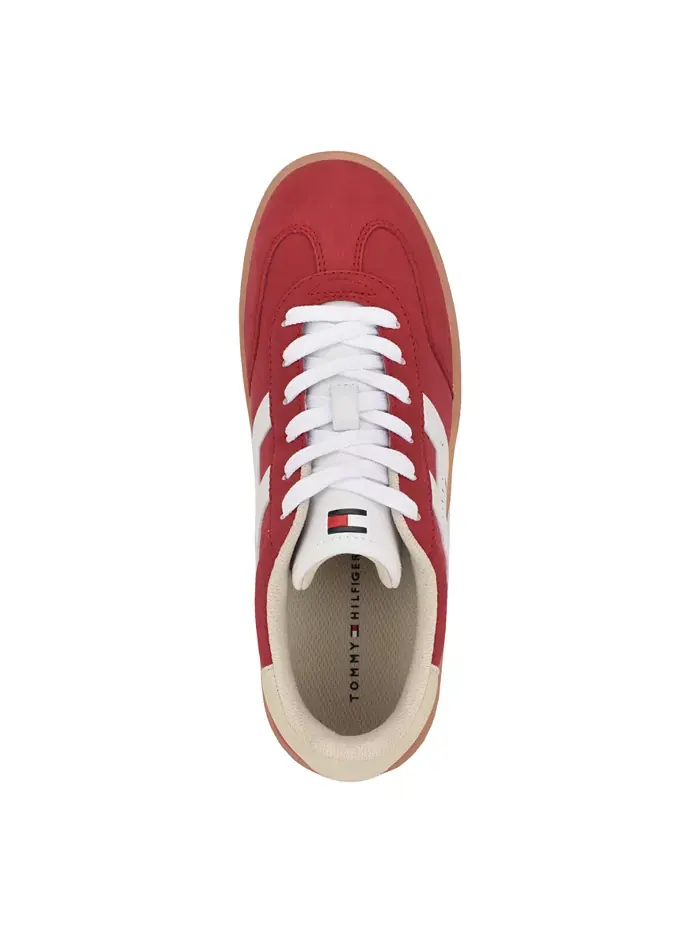 Женские кроссовки Maisie Low Profile на шнуровке Tommy Hilfiger — изображение 4 из 5, красный