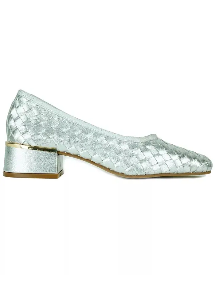 Женские туфли Birdie Slip-On Kenneth Cole New York — изображение 2 из 7, серебряный