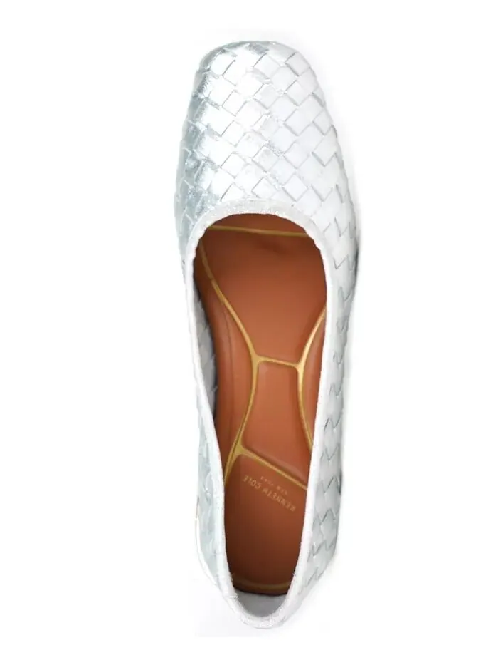 Женские туфли Birdie Slip-On Kenneth Cole New York — изображение 4 из 7, серебряный