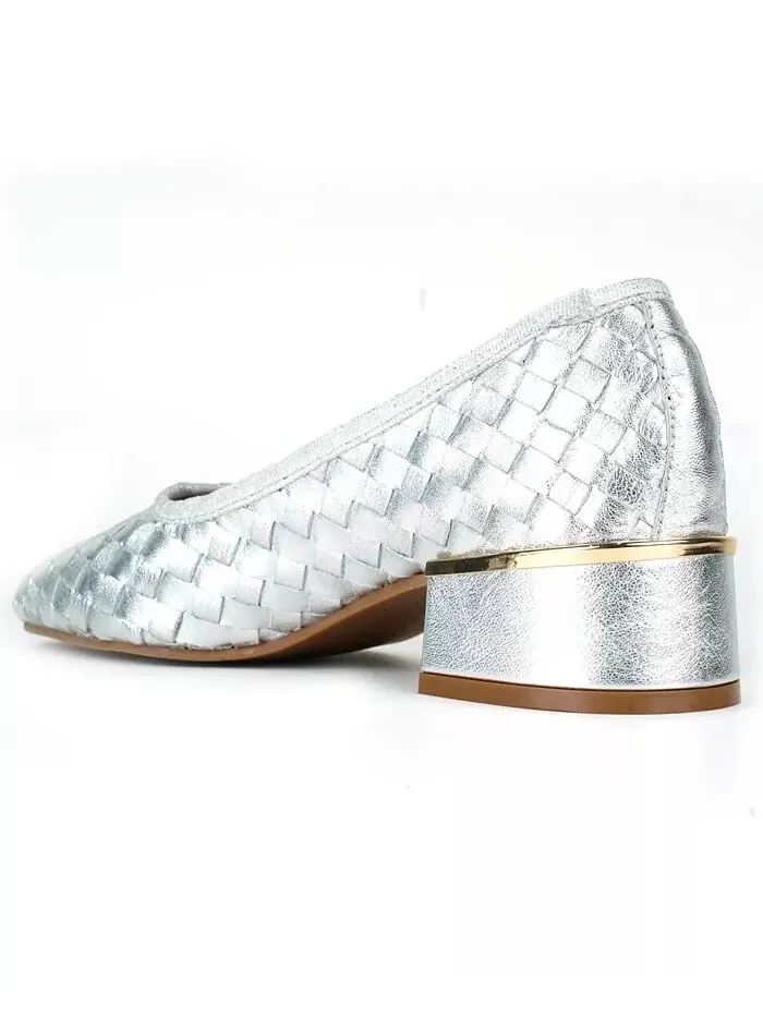 Женские туфли Birdie Slip-On Kenneth Cole New York — изображение 6 из 7, серебряный