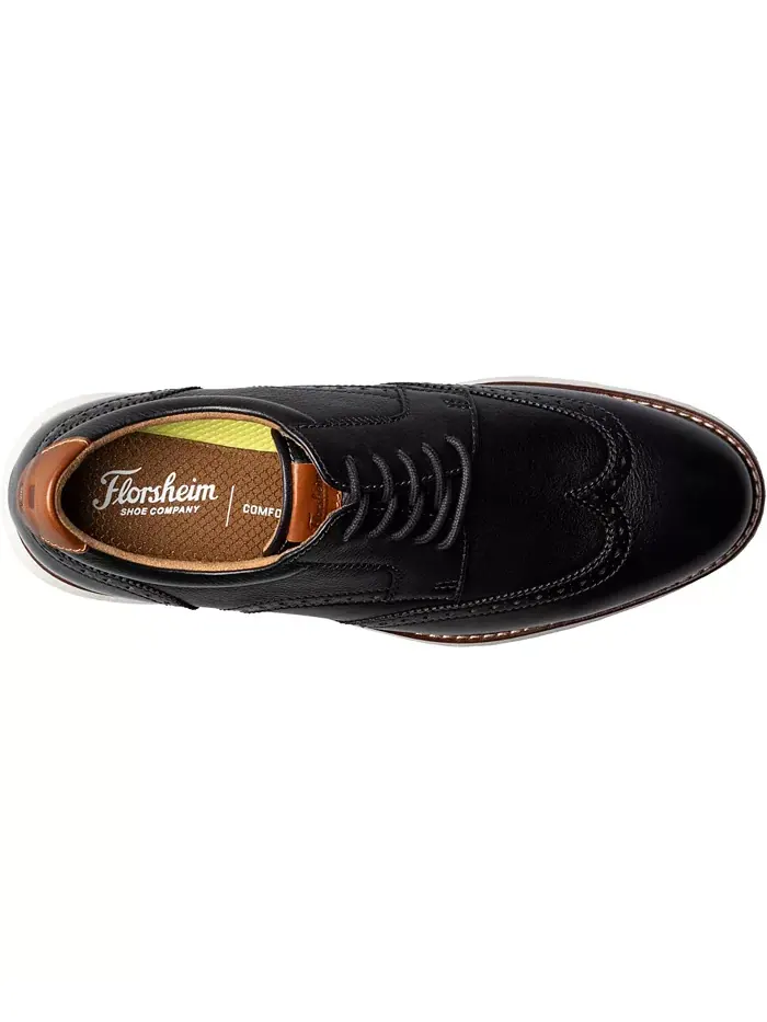 Мужские оксфорды Launch Wingtip Florsheim — изображение 6 из 7, черный мульти