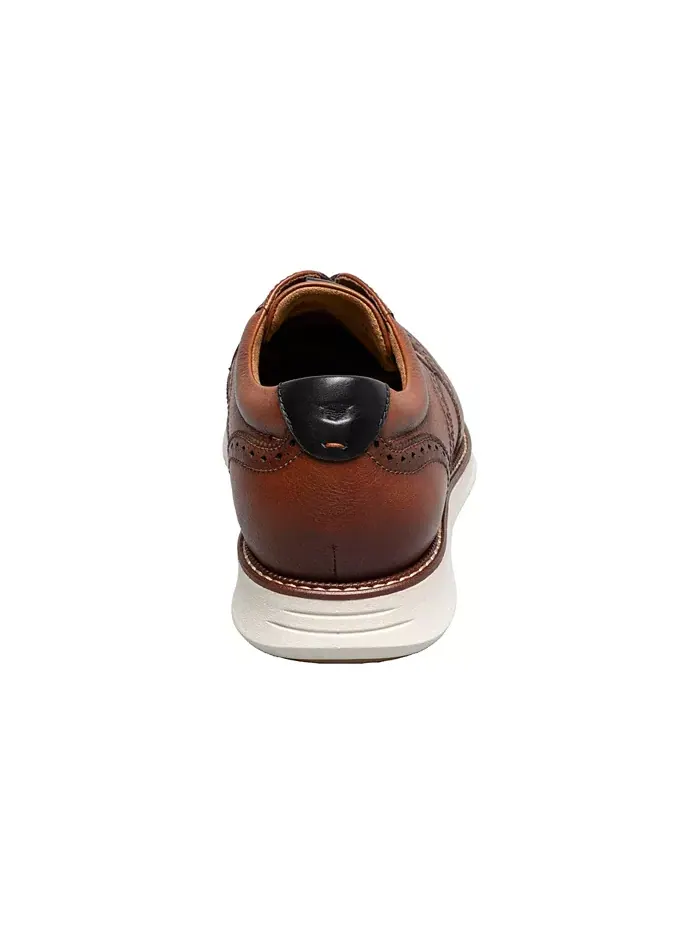 Мужские оксфорды Launch Wingtip Florsheim — изображение 5 из 7, коньячный мульти