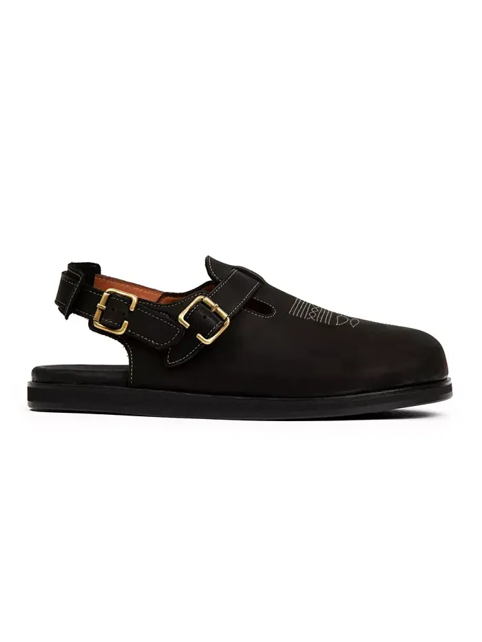 Мужские сандалии Harbor Moc Comfort Anthony Veer — изображение 2 из 6, черный