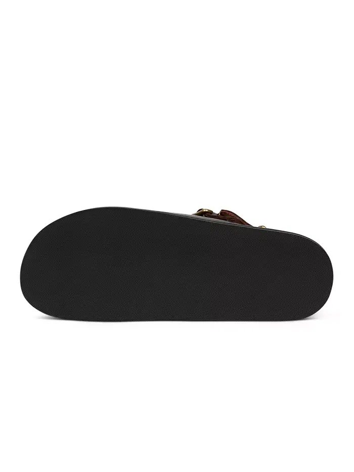 Мужские сандалии Harbor Moc Comfort Anthony Veer — изображение 4 из 6, коричневый
