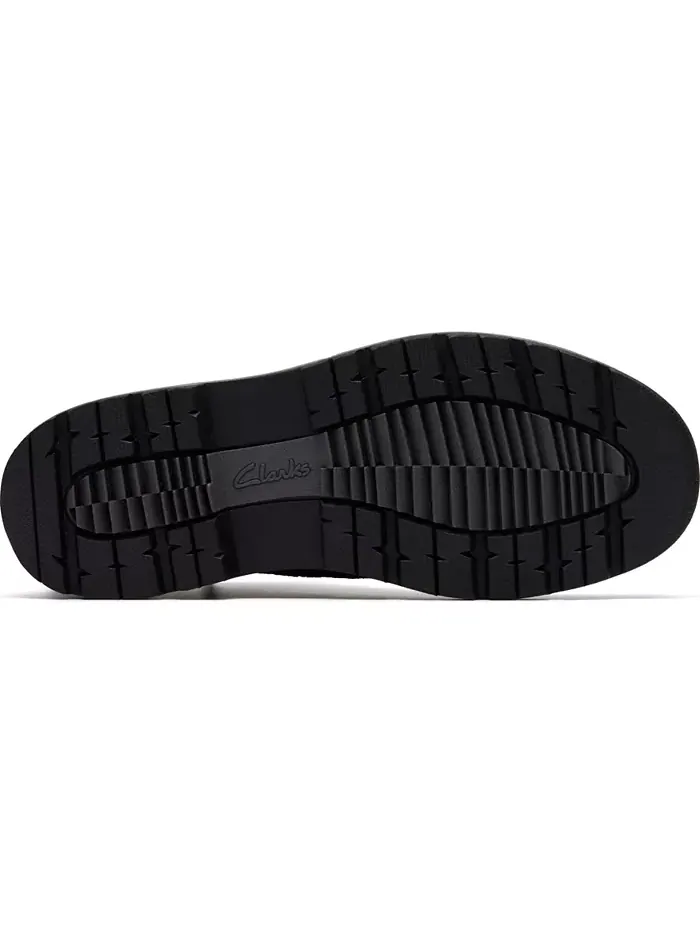 Ботинки мужские Clarks Maplewalk Rise, кожаные — изображение 6 из 6, черный