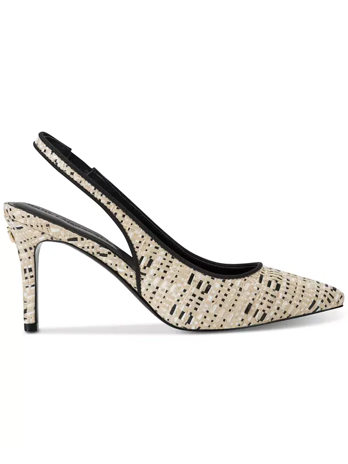Женские туфли-лодочки Rosalyn Slingback KARL LAGERFELD PARIS — изображение 2 из 5, натуральный/черный