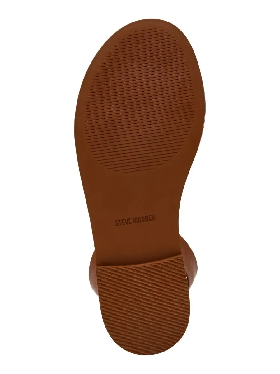 Женские сандалии Dandi из двух частей на плоской подошве Steve Madden — изображение 5 из 6, бежевый