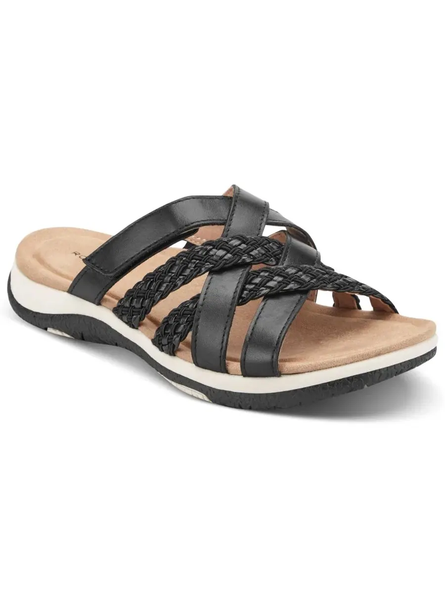 Женские сандалии-слипоны Sedona с ремешками Rockport — изображение 1 из 5, черный