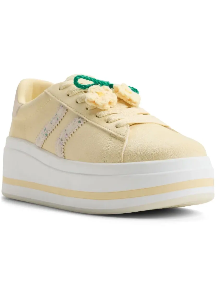 Женские кроссовки Paotlan с закругленным носком Aldo — изображение 1 из 5, светлый желтый