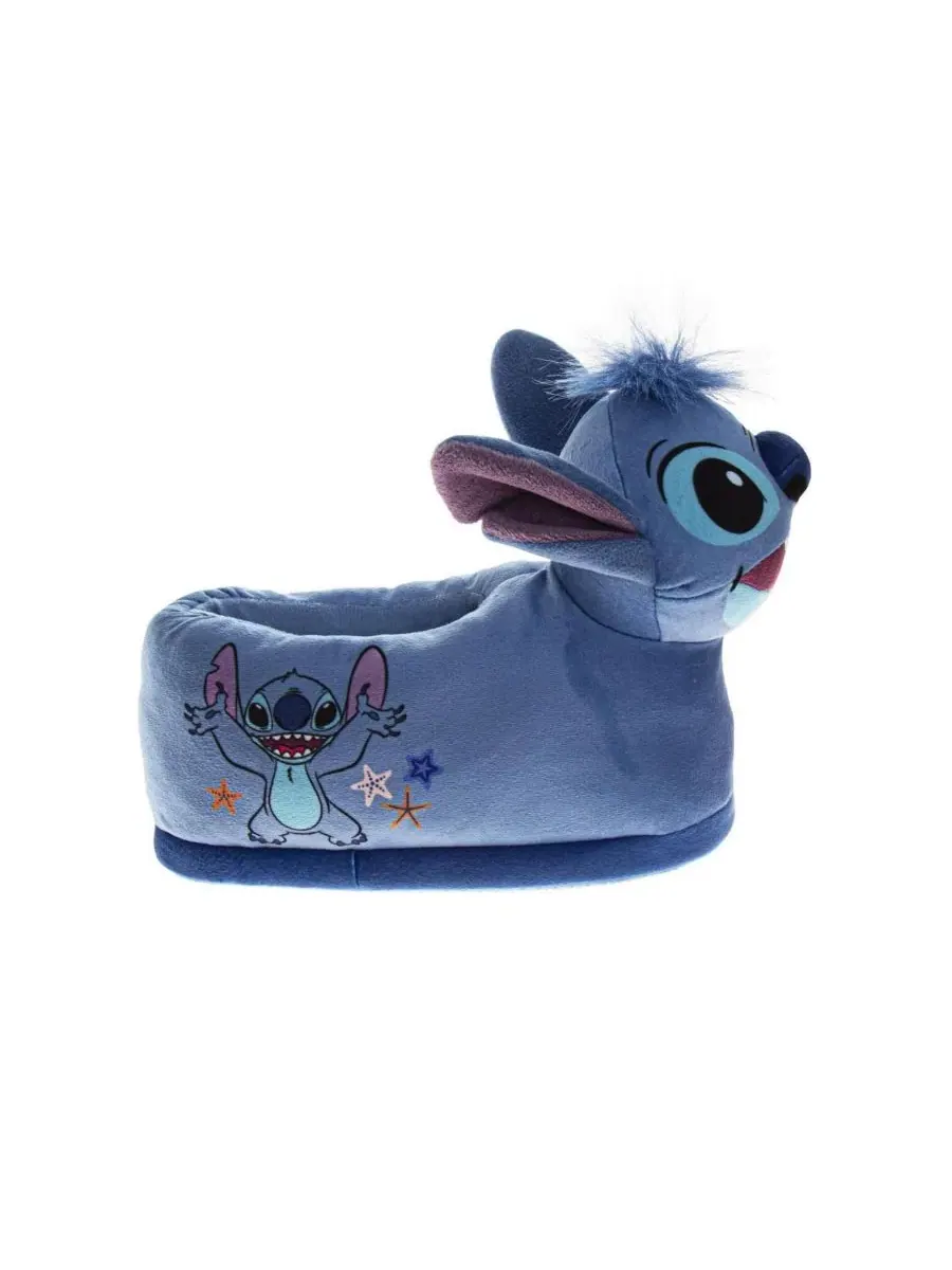 Тапочки с принтом Lilo and Stitch Disney — изображение 2 из 3, розовый/синий