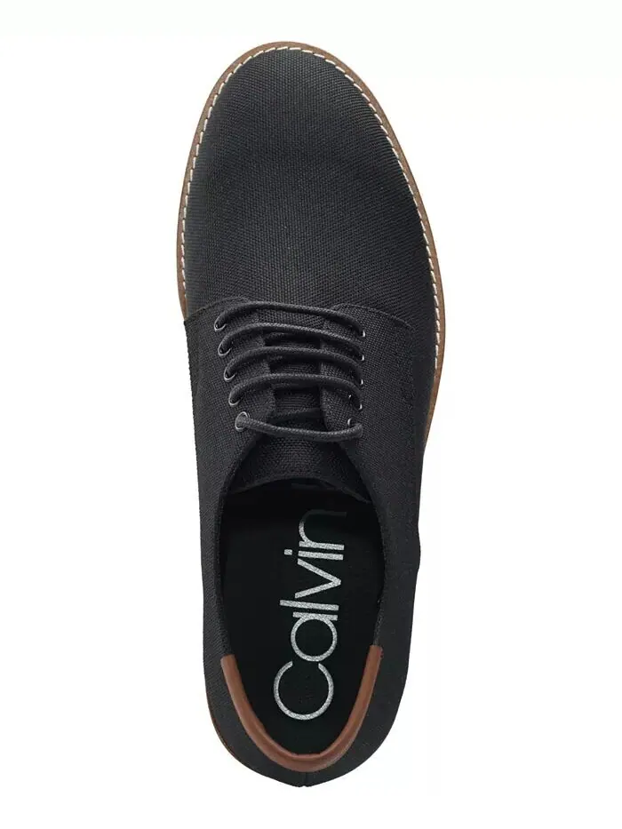Мужские туфли Adeso Lace Up Calvin Klein — изображение 4 из 5, черный