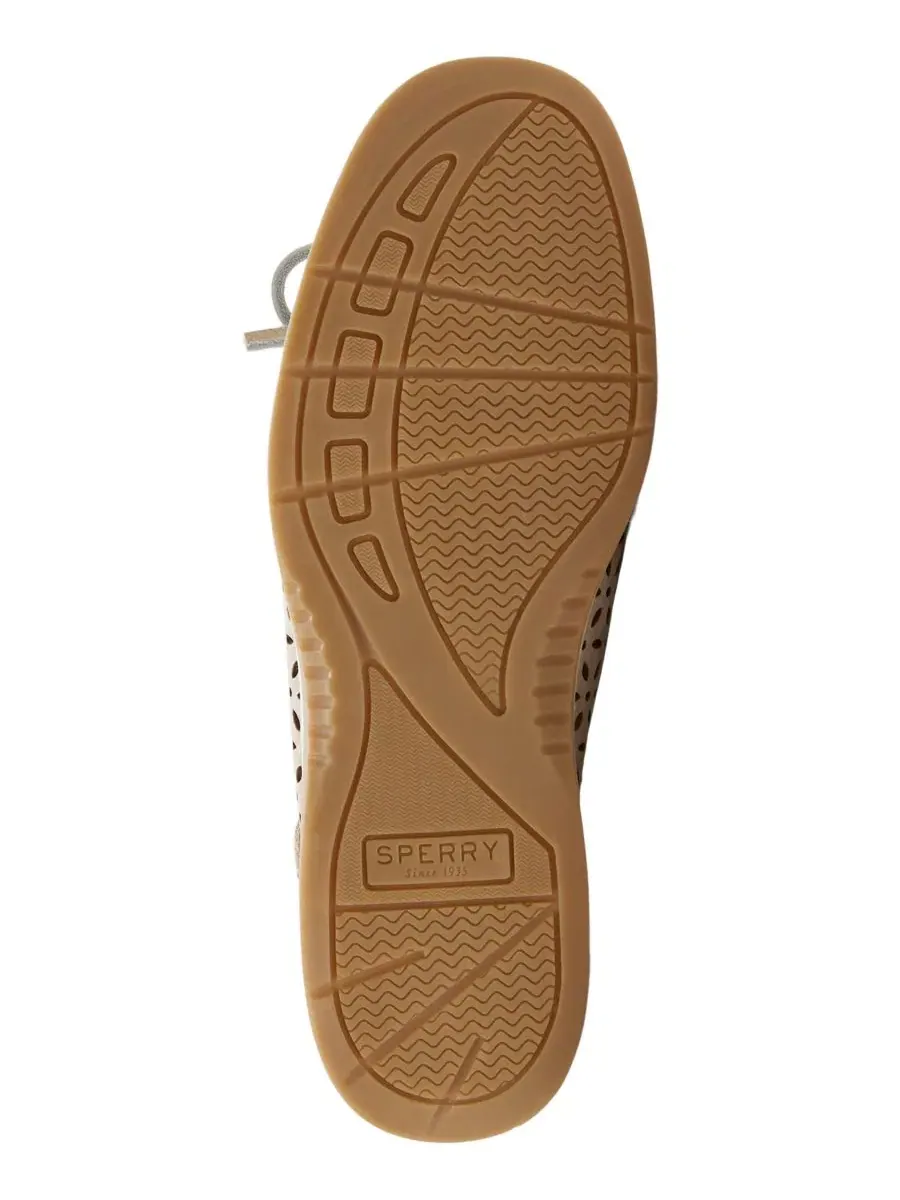 Женские перфорированные лодочные туфли Angelfish на шнуровке Sperry, опаловый — изображение 5 из 5