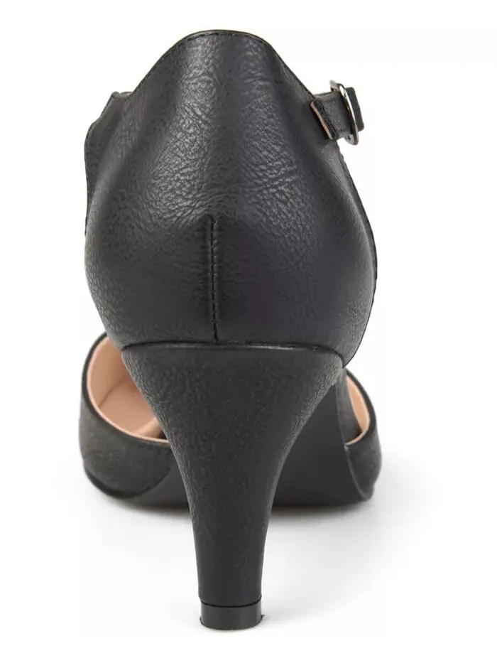 Женские туфли-лодочки Bettie с острым носком Journee Collection — изображение 3 из 10, черный