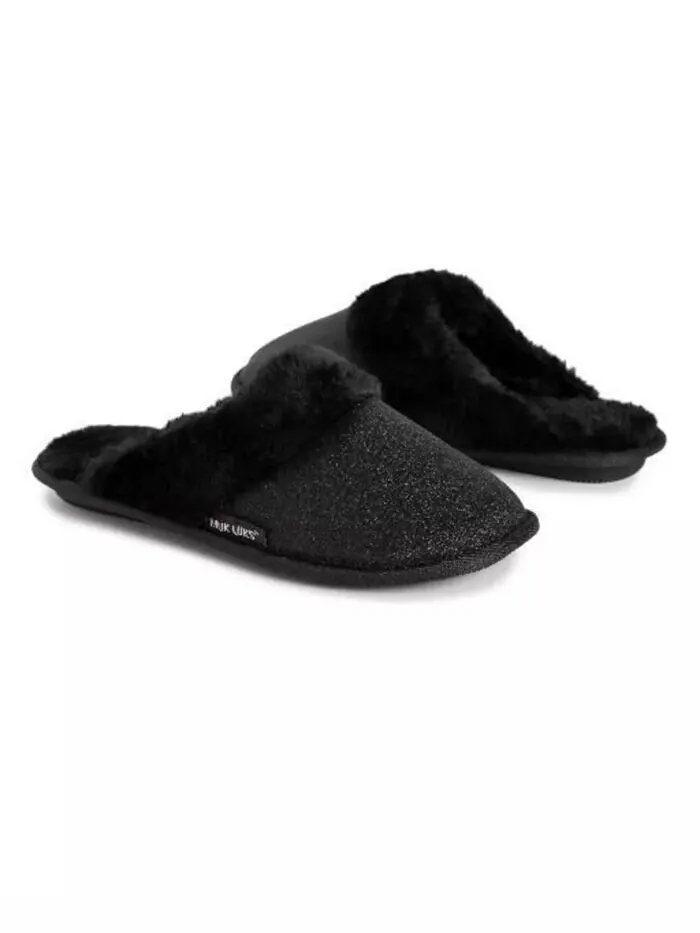 Женские тапочки Хай MUK LUKS — изображение 3 из 3, черный