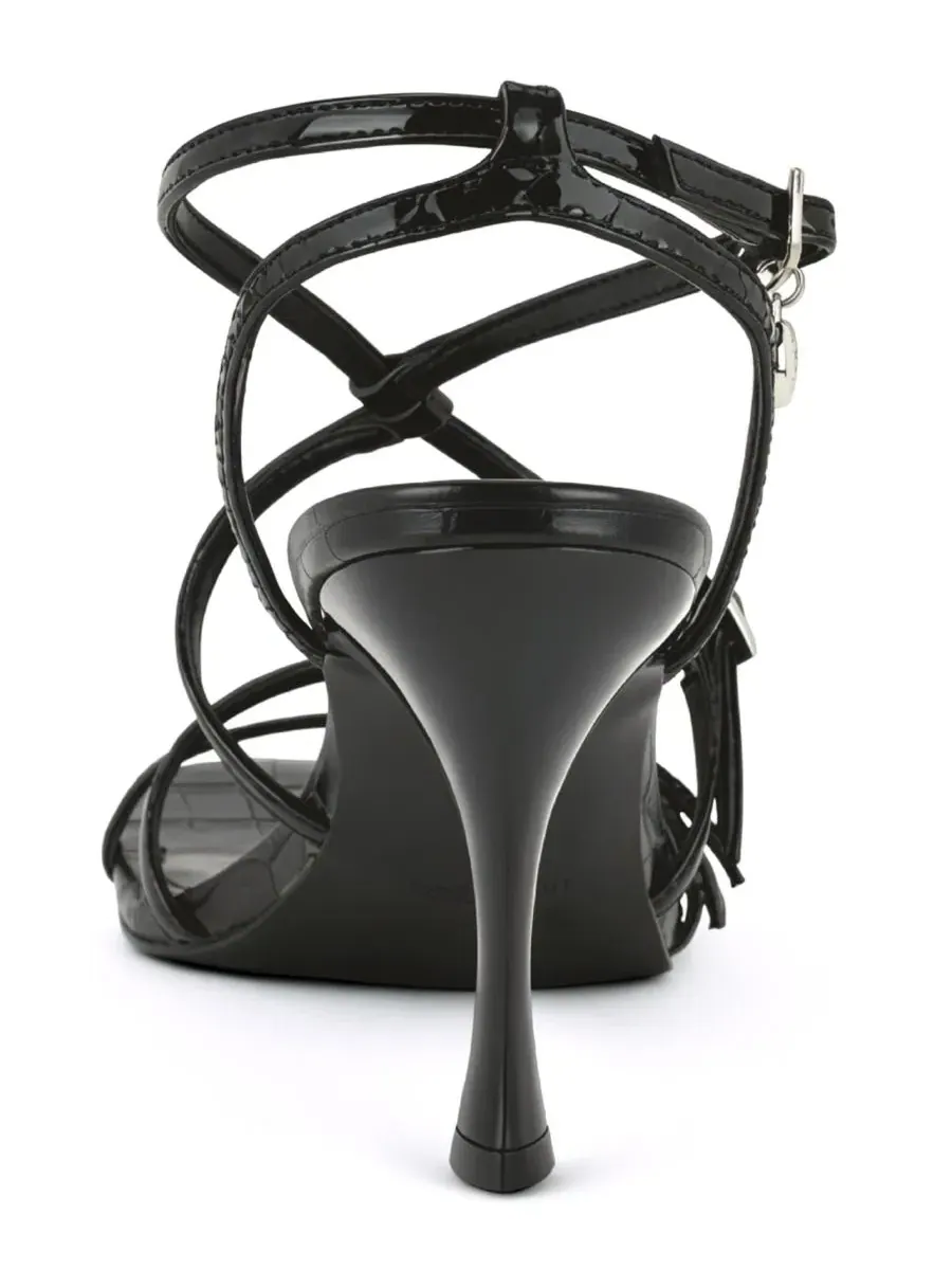 Босоножки на каблуке Lavva Nine West — изображение 3 из 5, черный/черный