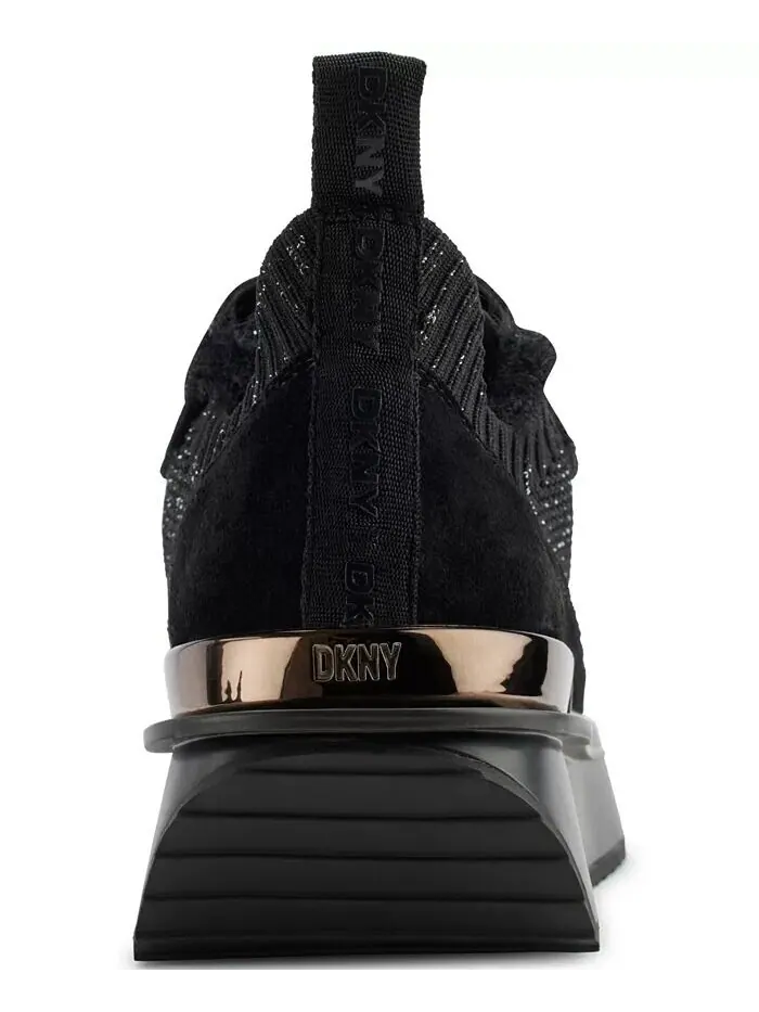 Женские кроссовки Aveline на шнуровке DKNY — изображение 3 из 5, черный