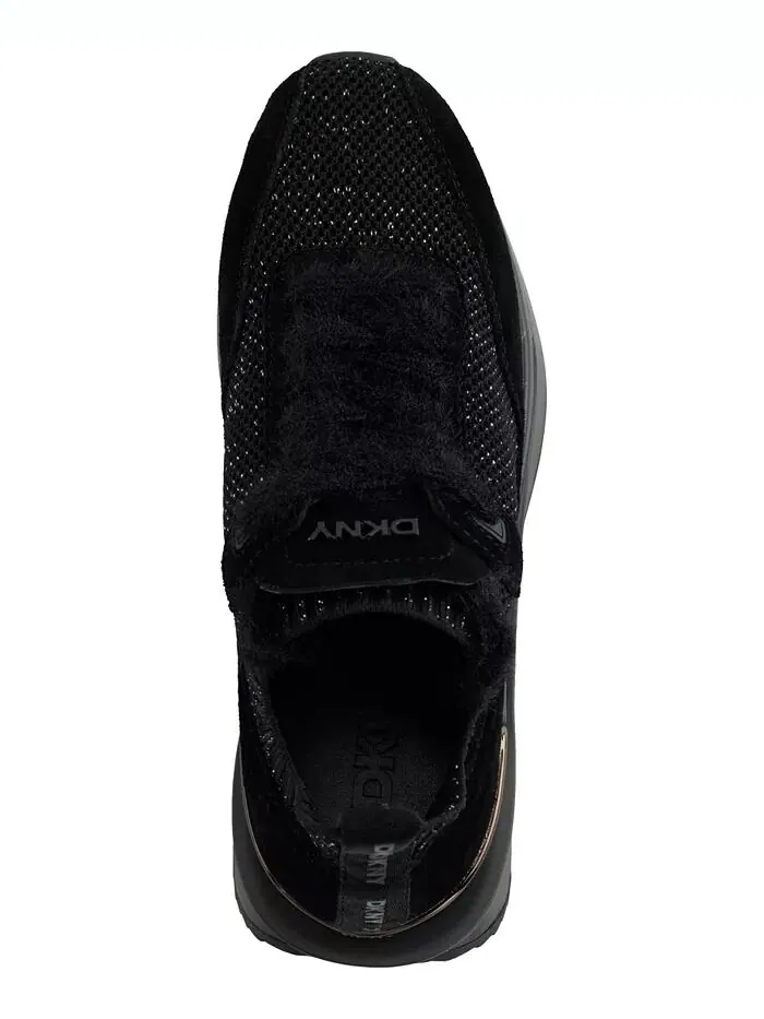 Женские кроссовки Aveline на шнуровке DKNY — изображение 4 из 5, черный