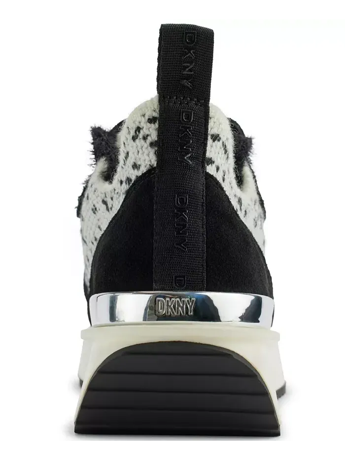 Женские кроссовки Aveline на шнуровке DKNY — изображение 3 из 5, черный/белый