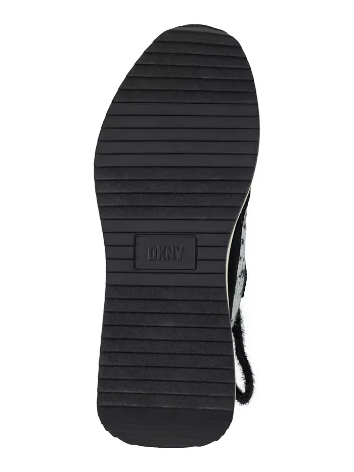 Женские кроссовки Aveline на шнуровке DKNY — изображение 5 из 5, черный/белый
