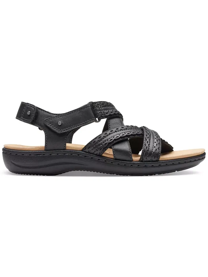 Босоножки женские Clarks Laurieann Rena, с украшениями и ремешками — изображение 2 из 5, черный