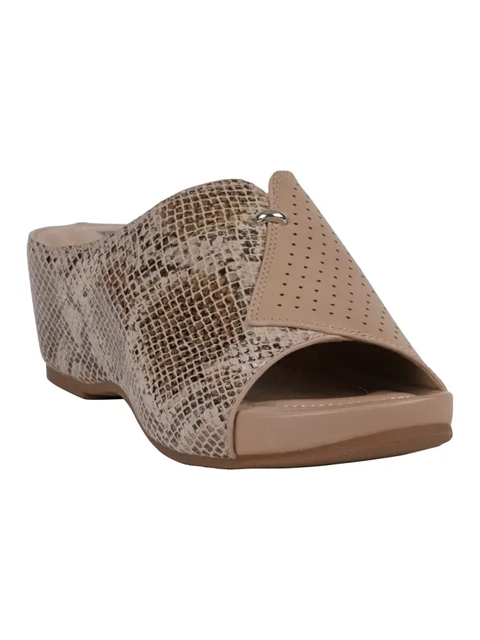 Женские сандалии Dacia Slip On на платформе GC Shoes — изображение 1 из 5, бежевый