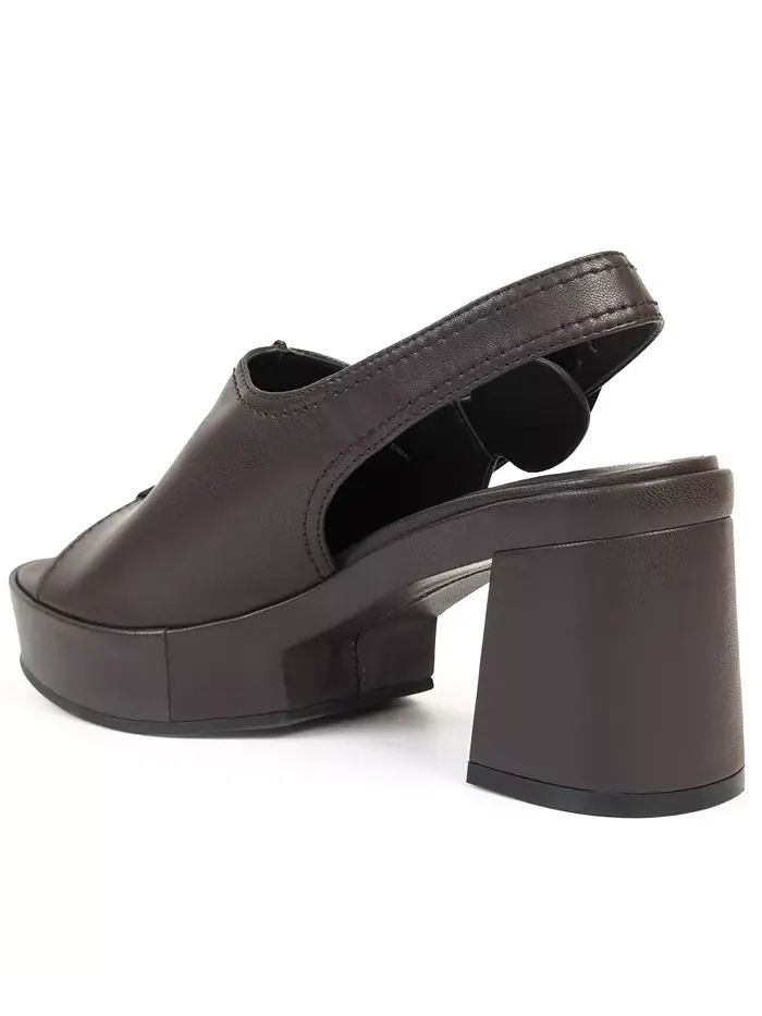 Женские сандалии Zella Platform Aerosoles — изображение 6 из 6, коричневый