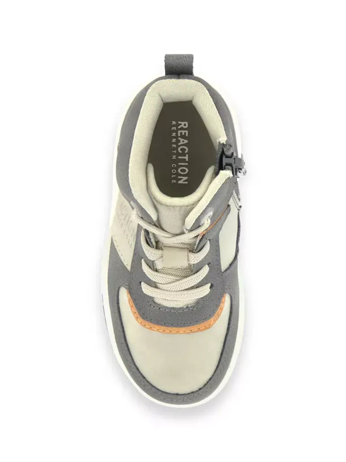 Мальчиковые кроссовки Cyril Amir High Top для малышей Kenneth Cole New York — изображение 5 из 7, серый