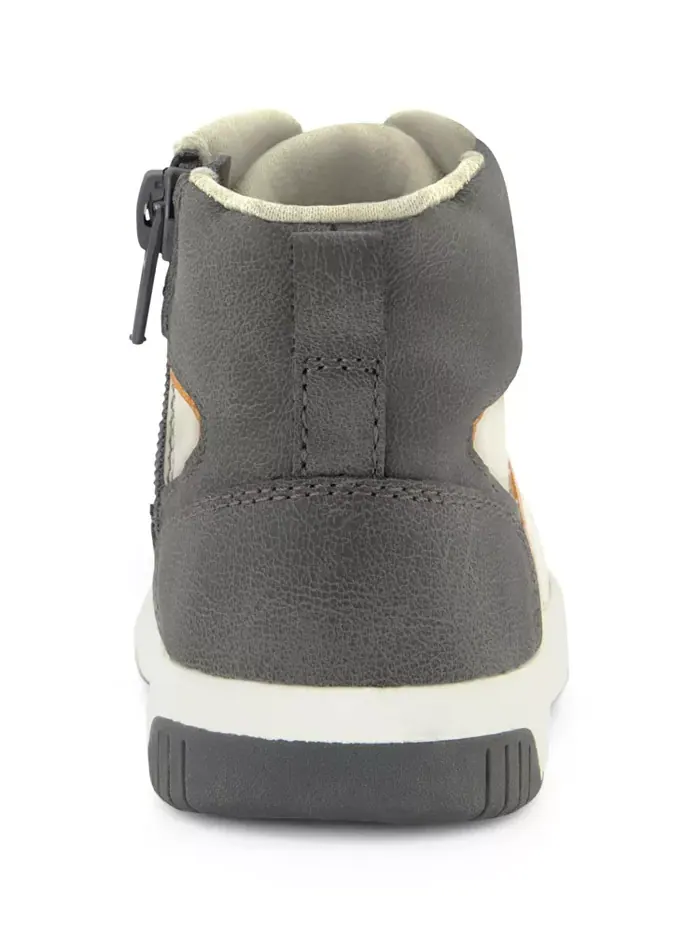 Мальчиковые кроссовки Cyril Amir High Top для малышей Kenneth Cole New York — изображение 6 из 7, серый