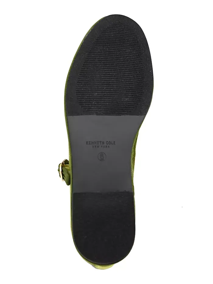 Женские балетки Verona Mary Jane Kenneth Cole New York — изображение 5 из 8, зеленый