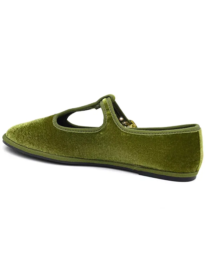 Женские балетки Verona Mary Jane Kenneth Cole New York — изображение 6 из 8, зеленый