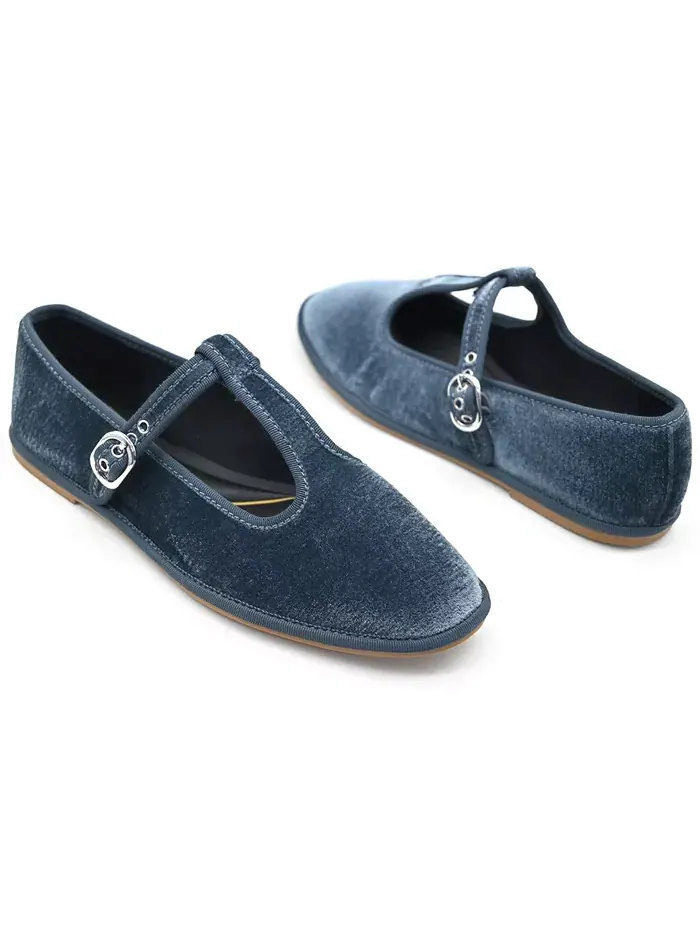 Женские балетки Verona Mary Jane Kenneth Cole New York — изображение 7 из 8, синий