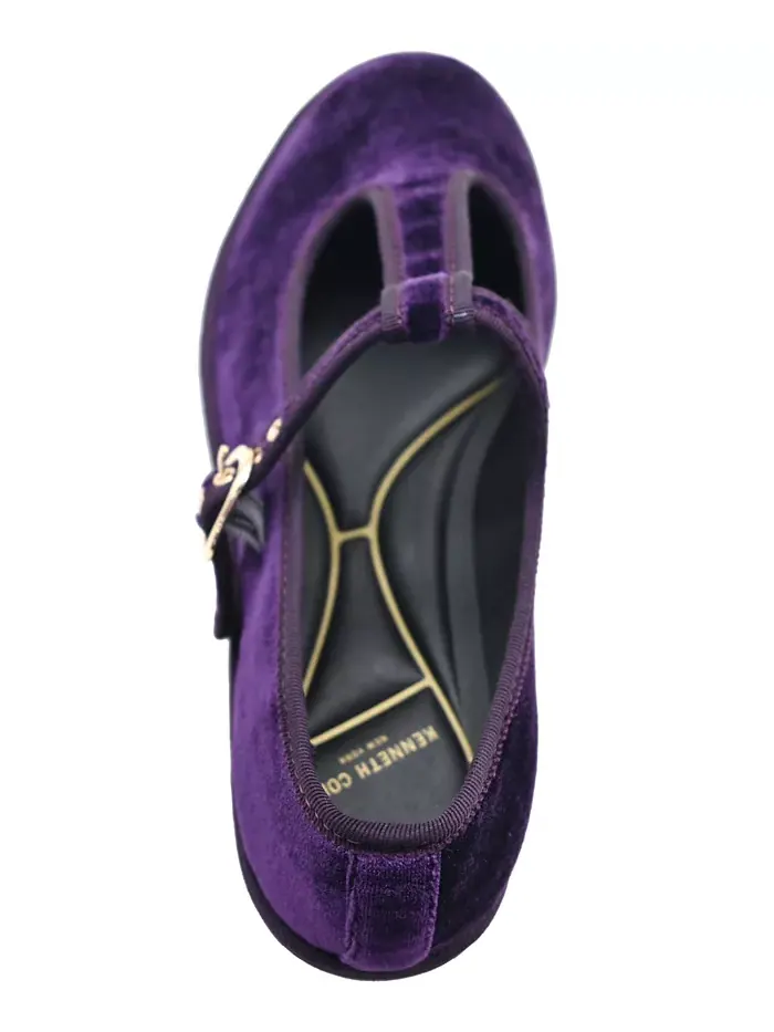 Женские балетки Verona Mary Jane Kenneth Cole New York — изображение 4 из 8, фиолетовый