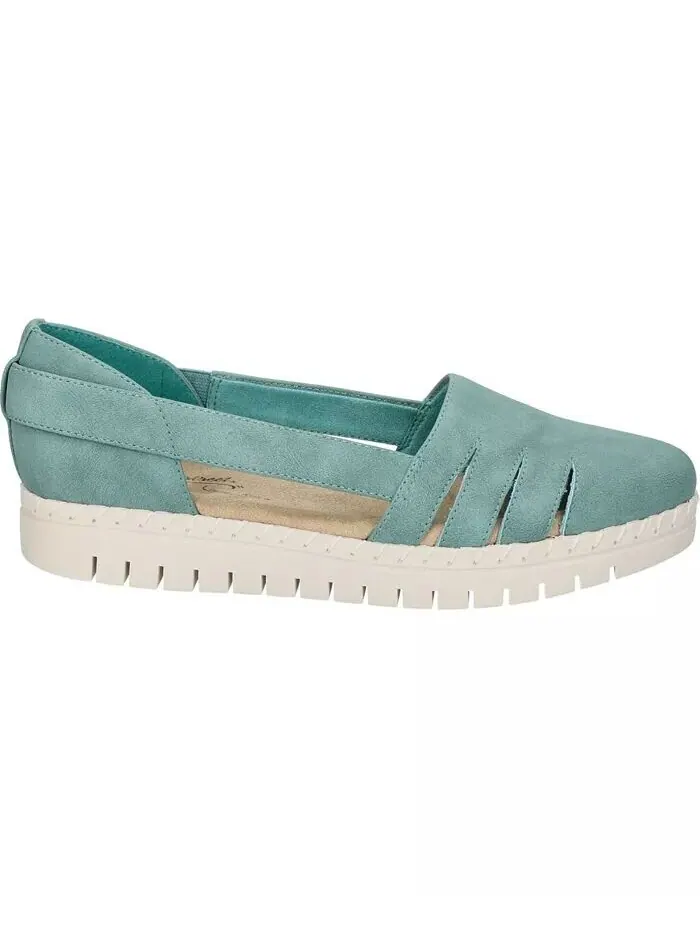 Женские туфли-лодочки Bugsy Comfort Slip-on Easy Street — изображение 3 из 7, бирюзовый