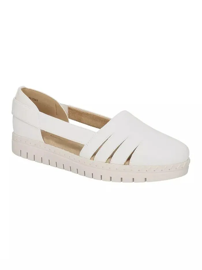 Женские слипоны Bugsy Comfort Easy Street — изображение 1 из 7, белый