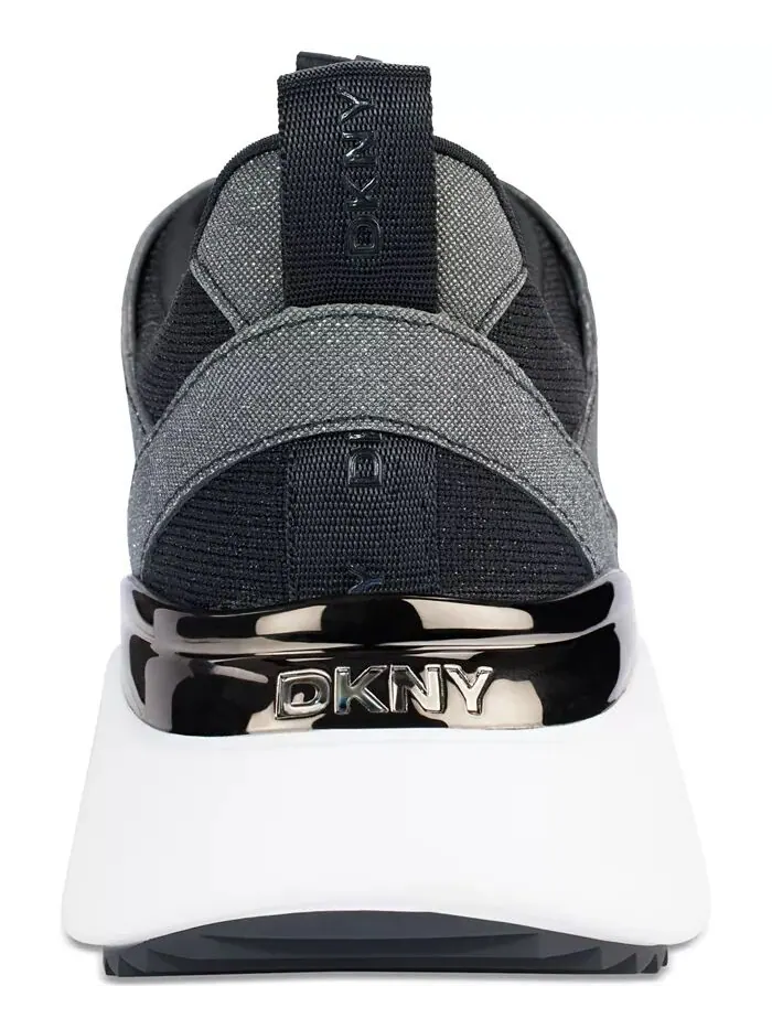 Женские кроссовки Zofi на шнуровке DKNY — изображение 3 из 5, коричневый