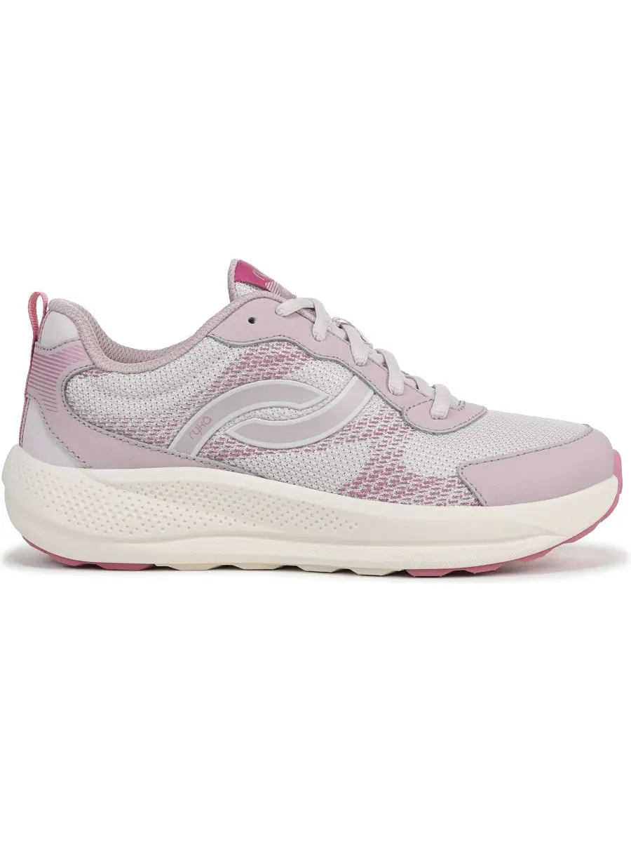 Женские кроссовки Intent на шнуровке для ходьбы Ryka, Lilac Leather/Mesh — изображение 2 из 5