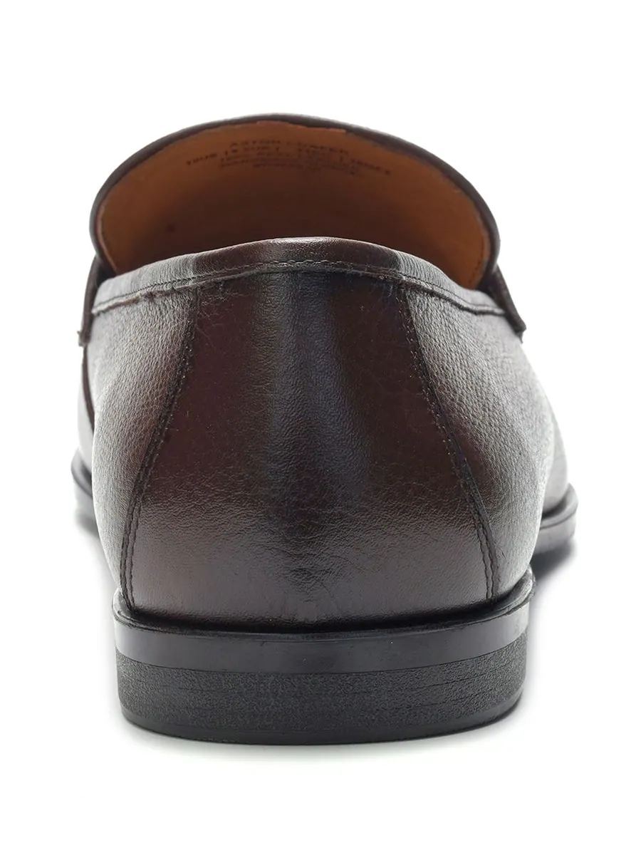 Мужские лоферы Astor без шнурков A Veer — изображение 3 из 6, коричневый