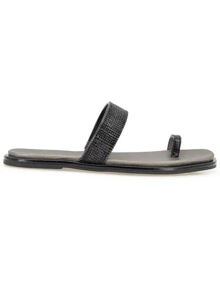 Женские сандалии Wilfred Toe Loop Flat Kenneth Cole Reaction — изображение 2 из 8, черный